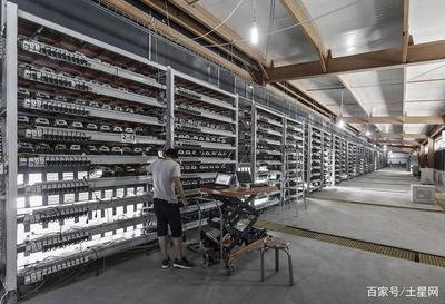 Large-scale mining farm hosting multiple mining rigs efficiently