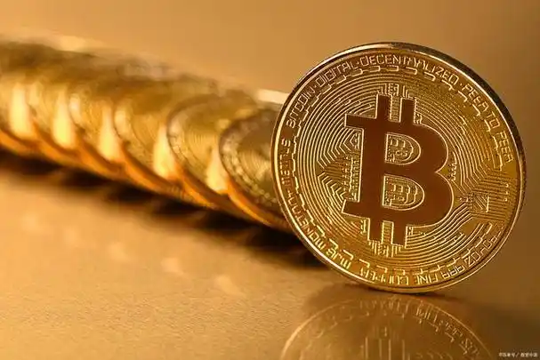 A bustling Bitcoin mining operation showcasing high-tech rigs in action